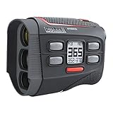 Bushnell Unisex Hybrid Laser GPS Entfernungsmesser, Schwarz/Rot, Einheitsgröße*